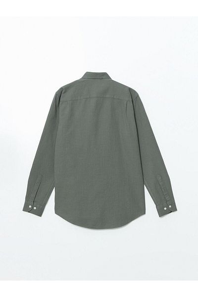 LC Waikiki Pánská košile LCWAIKIKI Classic Regular Fit Dobby s kapsami
