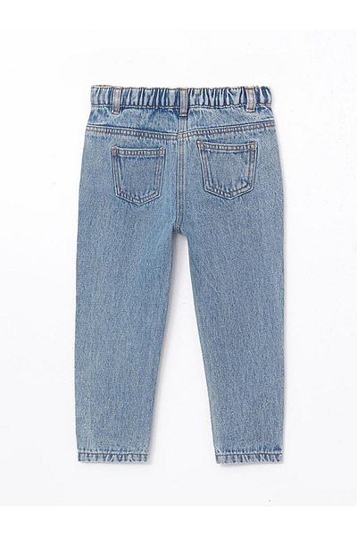 LC Waikiki Pantaloni de jeans pentru fetiță LCW baby cu talie elastică