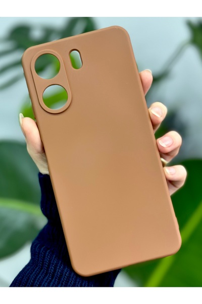 Go Aksesuar Redmi 13C Uyumlu İçi Kadife Lansman Esnek Silikon Kılıf