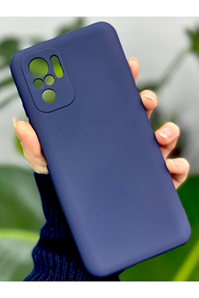 Go Aksesuar Redmi Note 10 and Note 10S Compatible Velvet Inside Launch Flexible Silicone Case