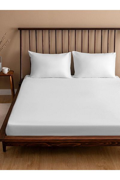 LC Waikiki LCW HOME Cearșaf de pat dublu elastic King Size 180x200x30