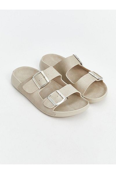 LC Waikiki Γυναικείες παντόφλες διπλής ζώνης LCW STEPS