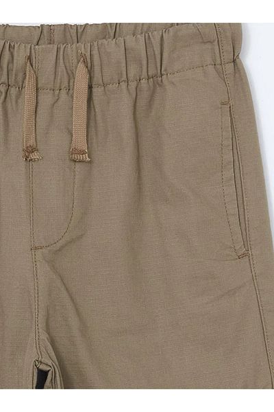 LC Waikiki Lcw Kids Khaki Elastic Waist Boys Cargo Jogger Pants