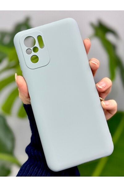 Go Aksesuar Redmi Note 10 ve Note 10s Uyumlu İçi Kadife Lansman Esnek Silikon...