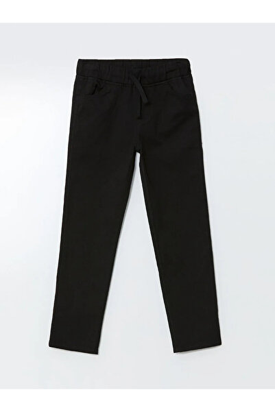 LC Waikiki LCW Kids Siyah Beli Lastikli Erkek Çocuk Pantolon