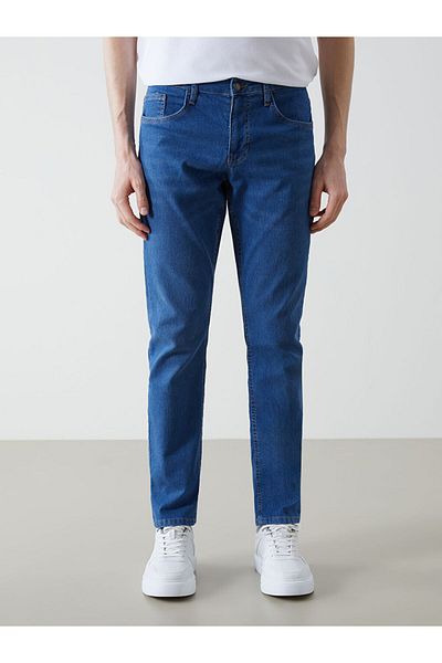 LC Waikiki Pantaloni de jeans pentru bărbați, slim fit, sezon nou - S5KK65Z8