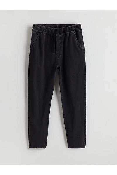 LC Waikiki Lcw Kids Anthracite Boys' Jeans with Elastic Waist
