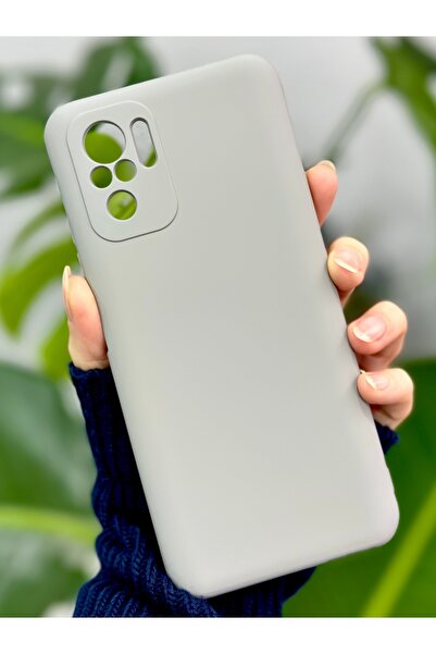 Go Aksesuar Redmi Note 10 ve Note 10s Uyumlu İçi Kadife Lansman Esnek Silikon...