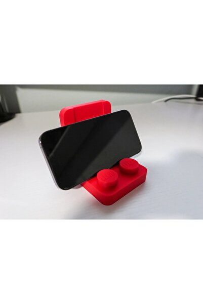 BamBam Sanat 3d Επιτραπέζια θήκη τηλεφώνου σε σχήμα δομικού στοιχείου από τούβλα / μόνο βάση)