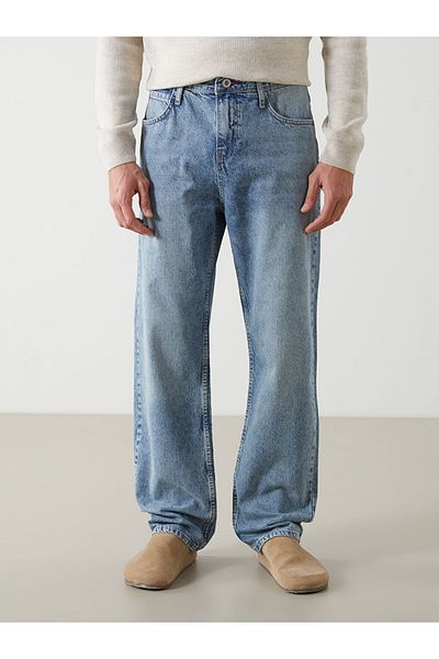 LC Waikiki Pantaloni de jeans pentru bărbați, cu croiala largi, sezon nou - S59050Z8