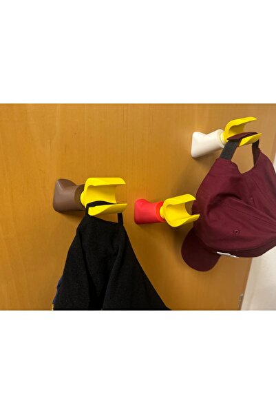 BamBam Sanat 3d Askılık Brik Kol Yapı Blokları Kol Şeklinde Askılık 3 Adet