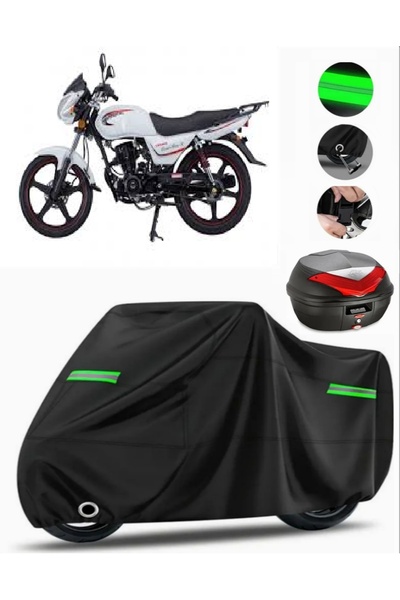 MotoEN Mondial 150 mg superboy x rear bag compatible motorcycle tarpaulin pre...