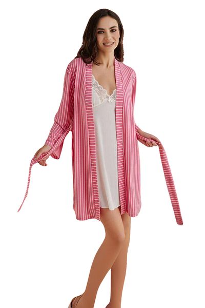 vory Women's Nightgown Dressing Gown Suit Vr.25Y.12.70.0.1 D12.7.1 Y01 Cotton