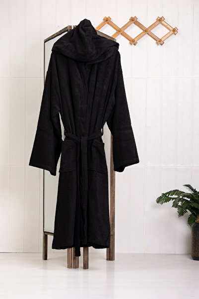 DC Teks Μπουρνούζι Mega Size 100% βαμβακερό με κουκούλα Battal