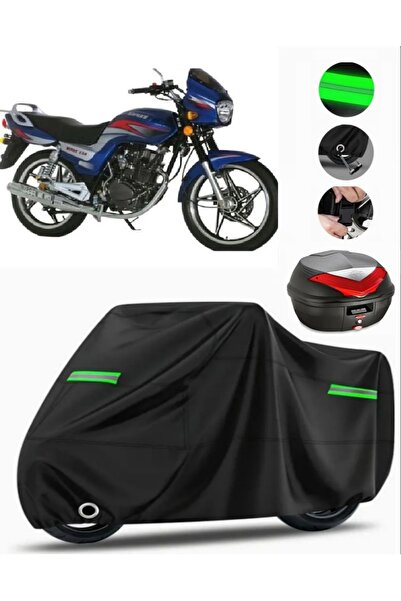 MotoEN Kanuni WindyS 150 LX حقيبة خلفية متوافقة مع القماش المشمع للدراجات الن...