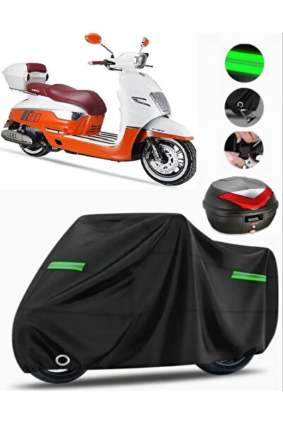 MotoEN حقيبة ظهر Arora Malibu Pro متوافقة مع القماش المشمع للدراجات النارية P...