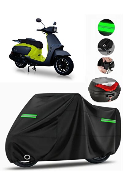 MotoEN Motolux Macchiato 50 Rear Bag Compatible Motorcycle Tarpaulin Premium ...