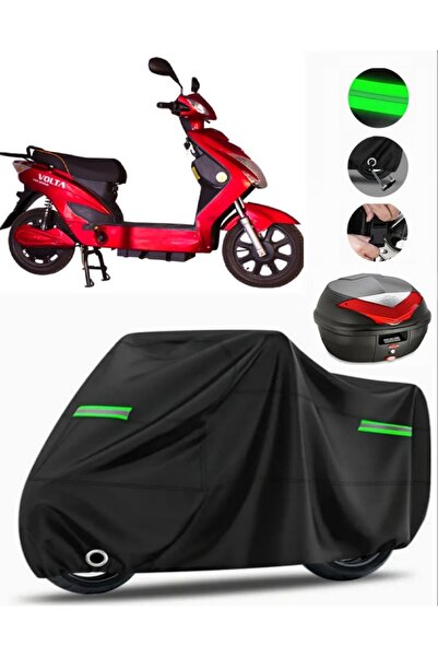 MotoEN Volta Vsx Rear Bag Compatible Motorcycle Tarpaulin Premium (Lock Compa...