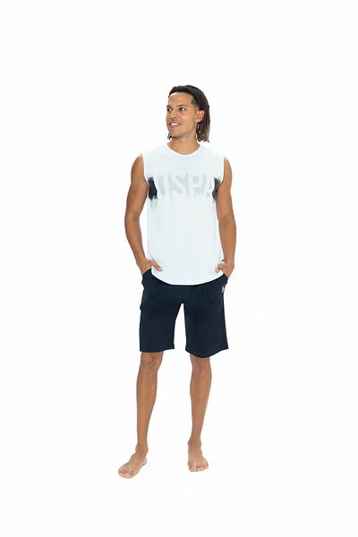 U.S. Polo Assn. Original Licensed New Season Men's Round Neck Athlete Shorts Set