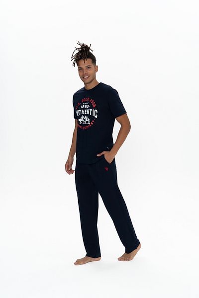 U.S. Polo Assn. Original Licensed New Season Men's Round Neck Pajama Suit