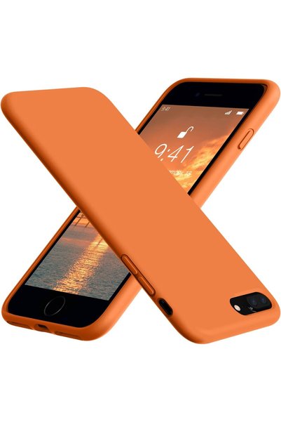Marselit Soft Silicone with Velvet Inner Surface Compatible with iPhone 7 Plu...