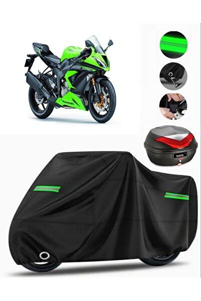 MotoEN حقيبة خلفية كاواساكي نينجا ZX-6R متوافقة مع القماش المشمع للدراجات الن...