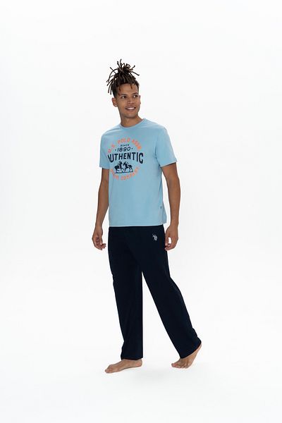 U.S. Polo Assn. Original Licensed New Season Men's Round Neck Pajama Suit