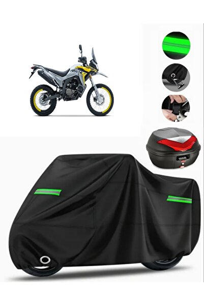 MotoEN Voge 300 Rally Topcase متوافق مع القماش المشمع للدراجات النارية Premiu...