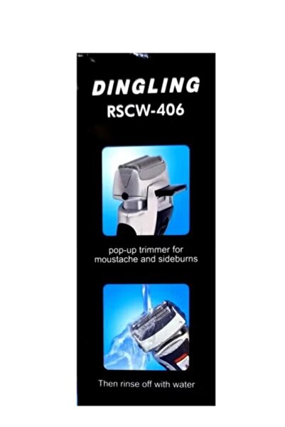 Dingling RSCW-406 Washable Electric Shaver