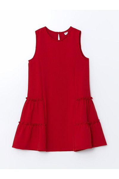 LC Waikiki Crew Neck Girl's Dress