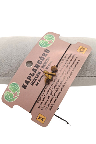 Han Ticarethane Gemini Natural Stone Bracelet