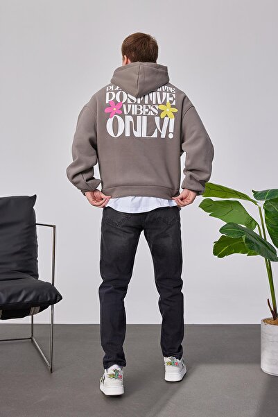NOMARC Positive Vibes Кашеміровий худі з капюшоном