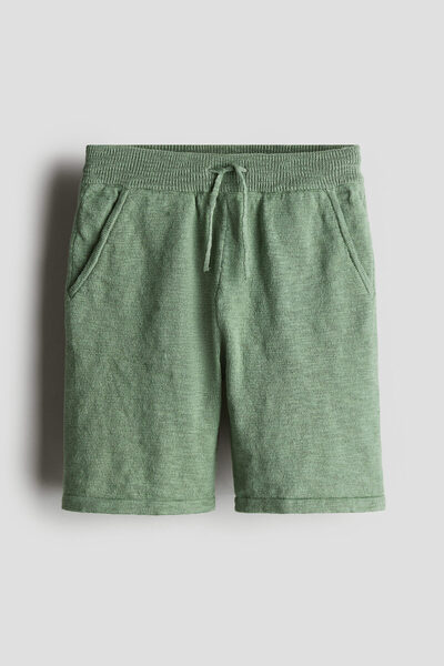 H&M Pamuklu İnce Triko Şort