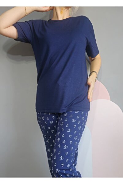 Butik Viskon Oversize Kadın Tişört