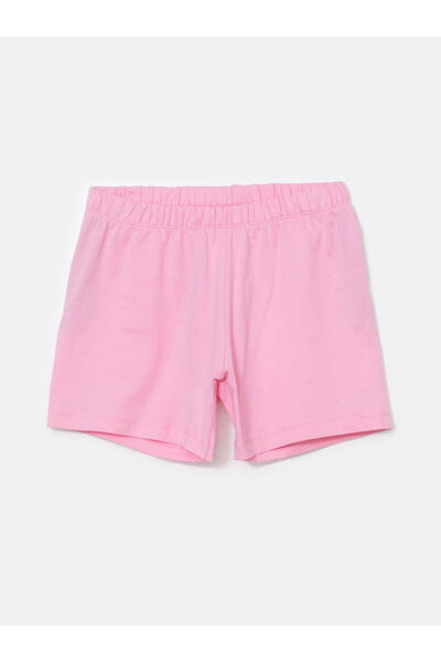 LC Waikiki New Season Basic Girls' Pajamas with Elastic Waist - S5Cd81Z1