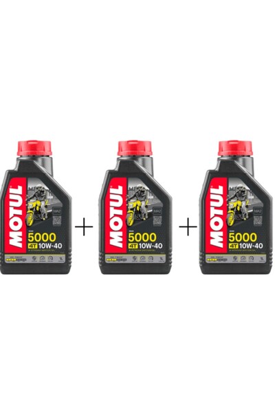 Motul 5000 10w40 Motorsiklet Yağı 3 Litre