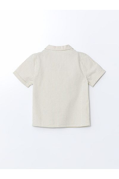 LC Waikiki Lcw Kids Striped Boy's Linen Shirt