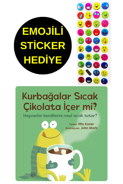 TÜRKİYE İŞ BANKASI KÜLTÜR YAYINLARI EMOJİLİ  STİCKER HEDİYE  - OKUL ÖNCESİ RE...