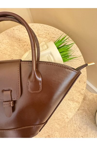 SaCa Women's Burgundy Hand and Shoulder Bag