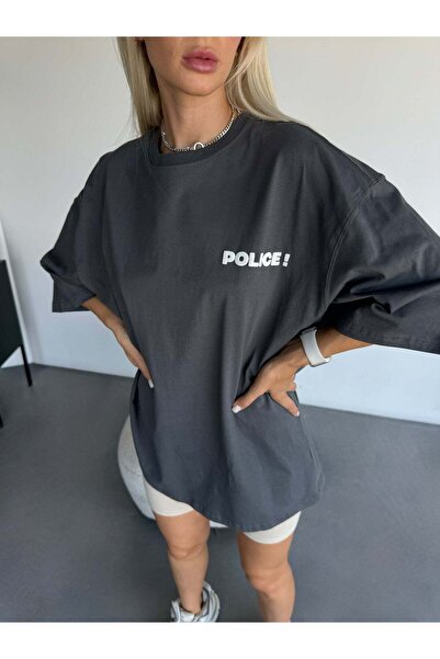 Machetta Unisex Warn'a Brother  Baskılı Oversize  %100 Pamuk T-shirt