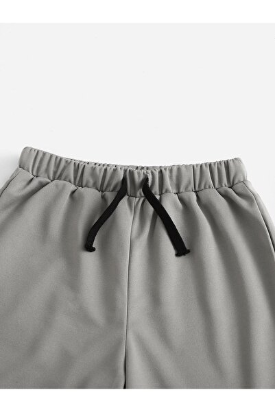 hilon Yazlık Çocuk Kız Ve Erkek Sevimli ve Havalı Günlük 2 li Tişört ve ALT