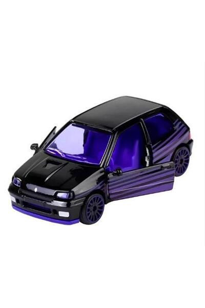 Majorette - Limitli Seri 10 Renault Clio 16S (Siyah)