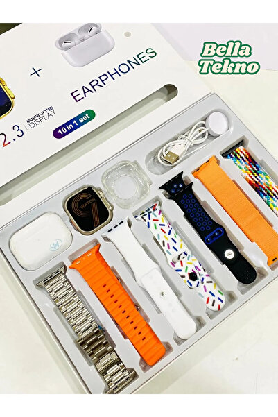 Bella Ultra 2 Max İ20 Akıllı Saat – Yüksek Performans, Şık Tasarım ve Hediyeler