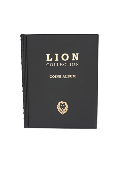 DS Koleksiyon Lion Marka Delüks Madeni Para Albümü 12 Sayfa (210mmx265mm) - 3...