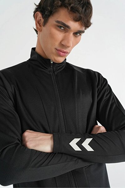 hummel 922318-2001 Tinsel Zip Men's Sports Jacket Black