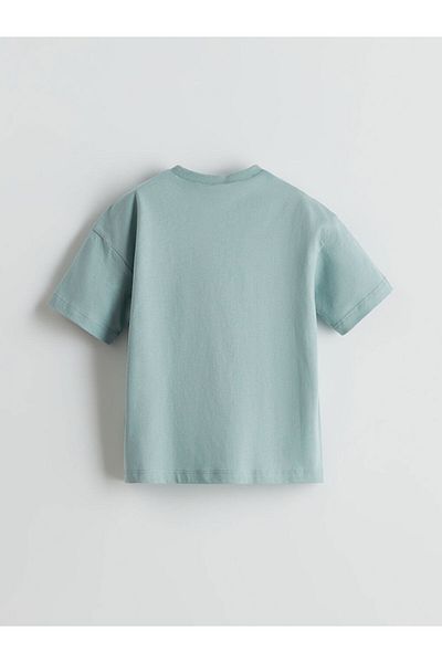 LC Waikiki New Season Crew Neck Printed Baby Boy T-Shirt - S5Iu80Z1