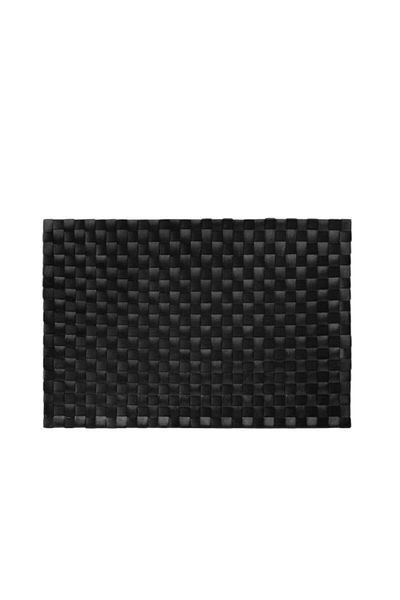 IKEA Polypropylene Plastic Placemat, 2 Pieces, Black, 33x46 cm