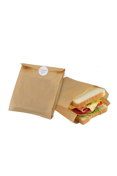 OLİ Art 12X20 Kraft Paper Bag 100 Pieces Gift Package 100 Bags