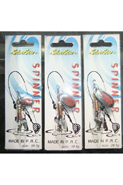 SILVERSTAR Spinner Spoon Linguriță Rotativă Nr.:5