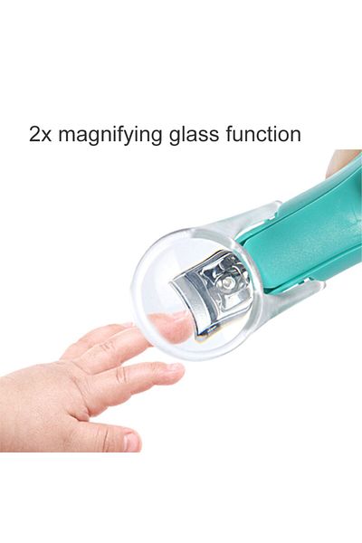LUQU BABY Luqu Nail Clipper With Magnifier-Blue